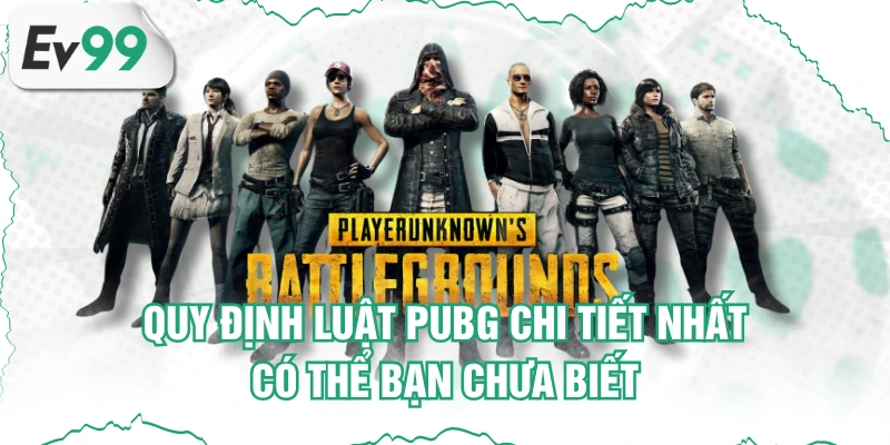 Quy Định Luật PUBG Chi Tiết Nhất Có Thể Bạn Chưa Biết